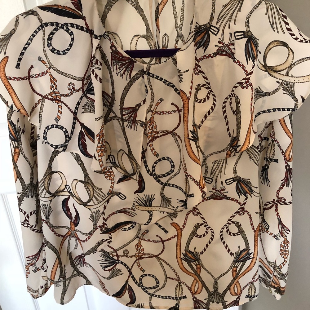 Zara blouse with rope details